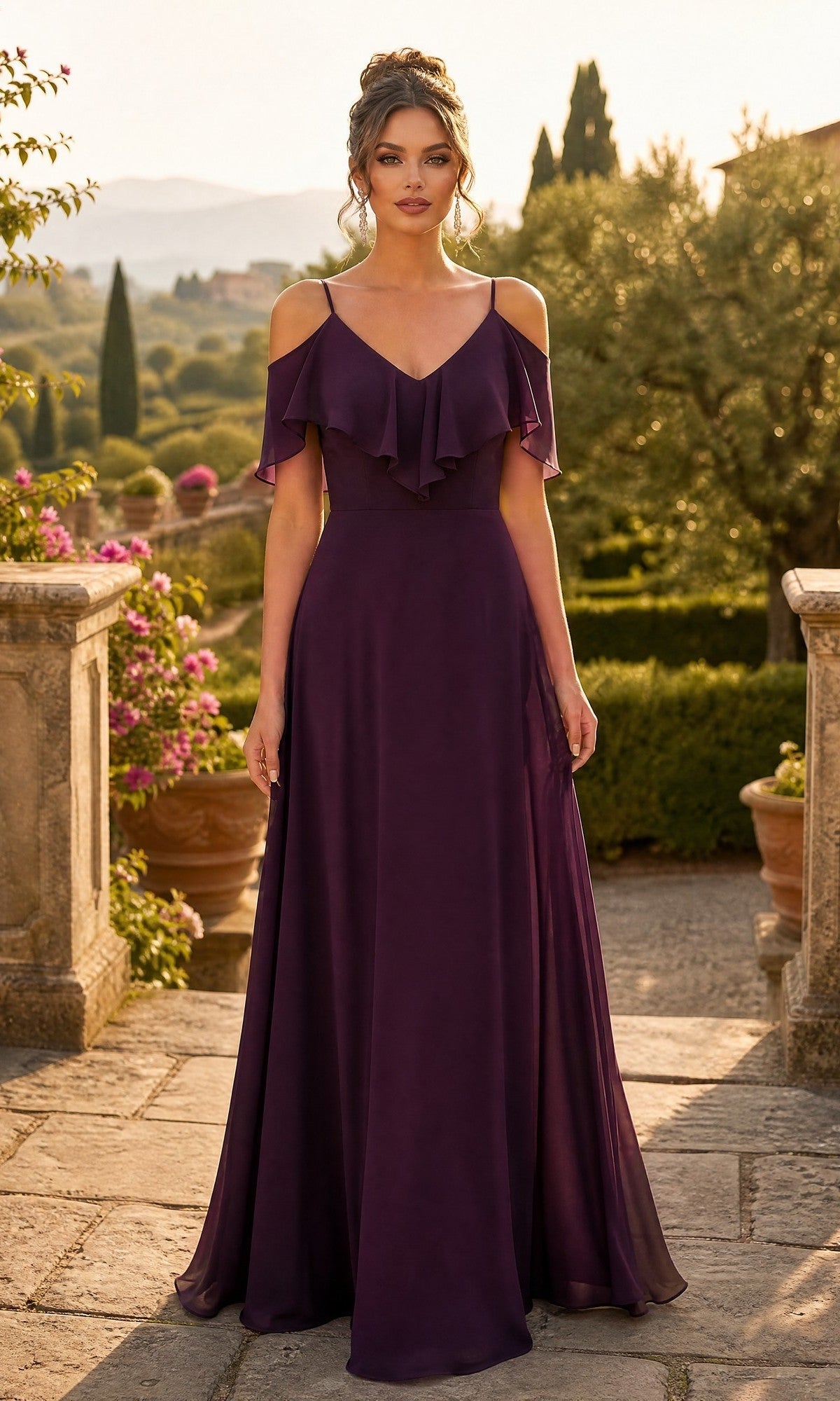 Chicas Long Formal Dress DM4004