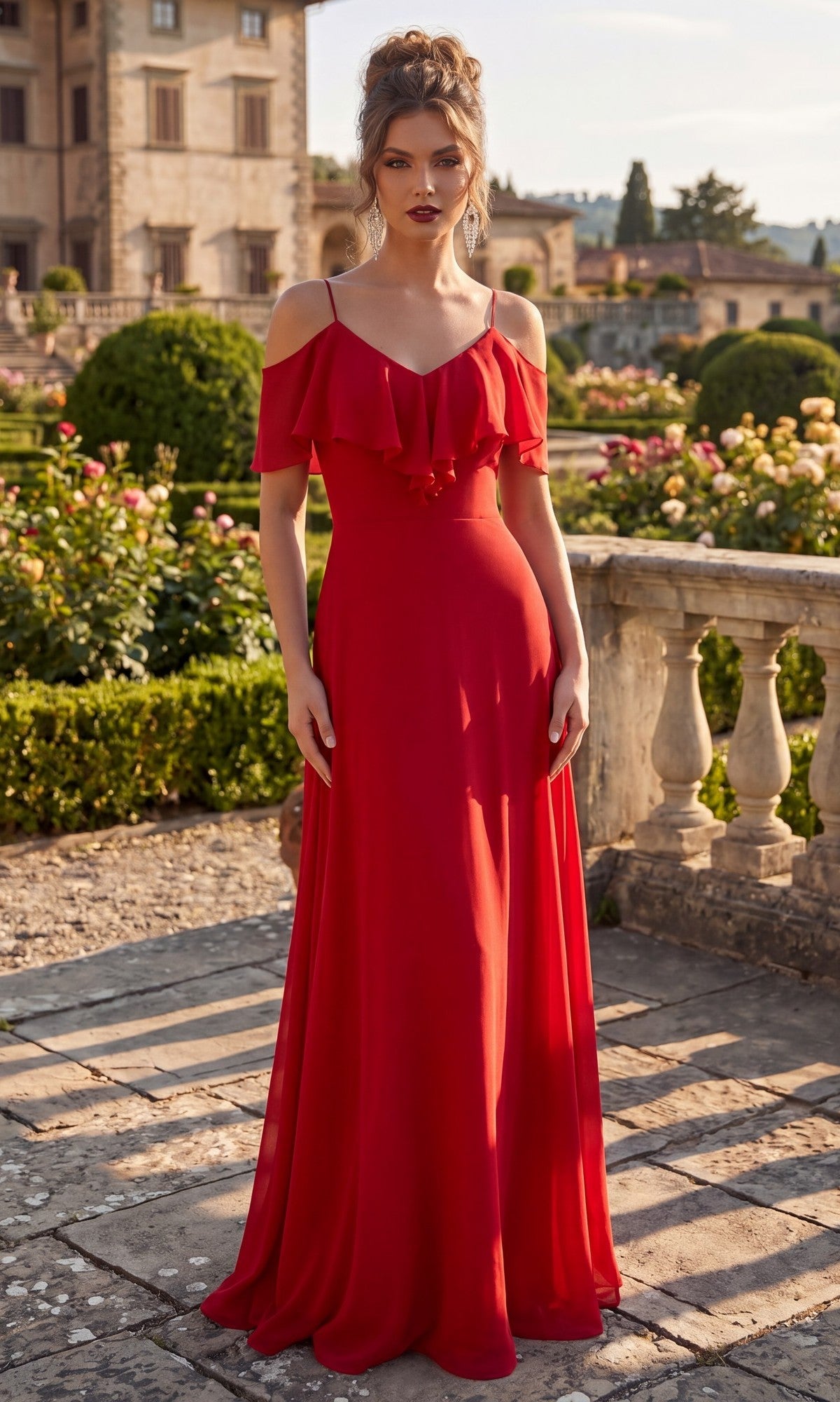 Chicas Long Formal Dress DM4004