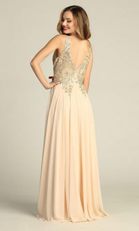 Chicas Long Mother of the Bride Dress DM4006