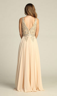 Chicas Long Mother of the Bride Dress DM4006