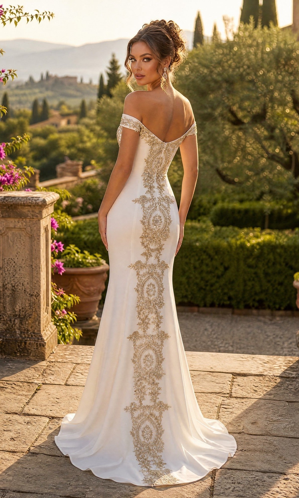 Chicas Long Formal Dress DM4011