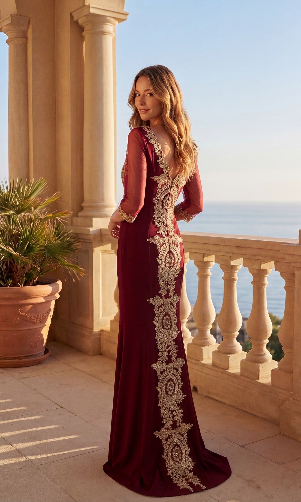 Chicas Long Formal Dress DM4020