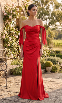 Red Chicas Long Formal Dress DM8010