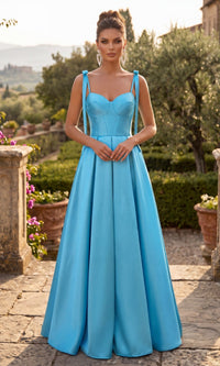 Blue Chicas Long Formal Dress DM8033
