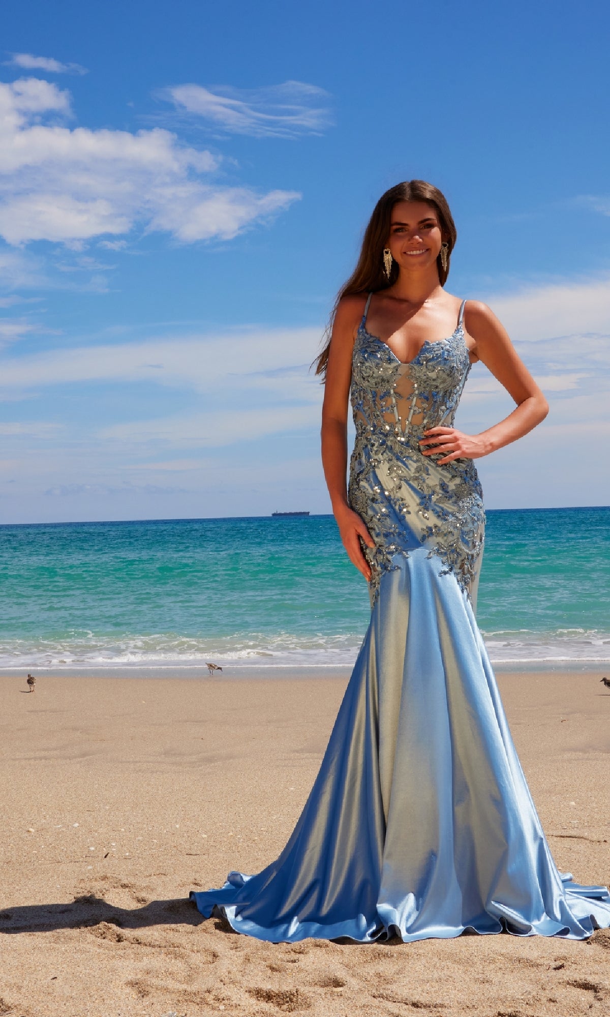 Nox Anabel Long Prom Dress E1532