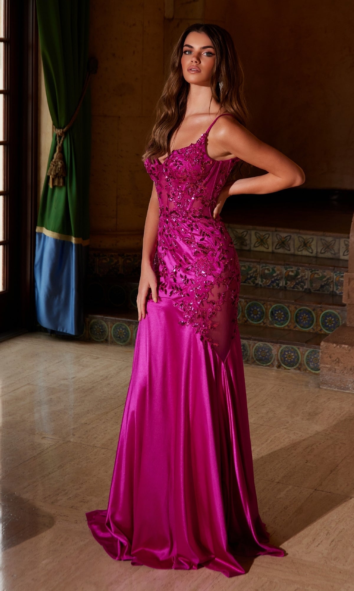 Nox Anabel Long Prom Dress E1532