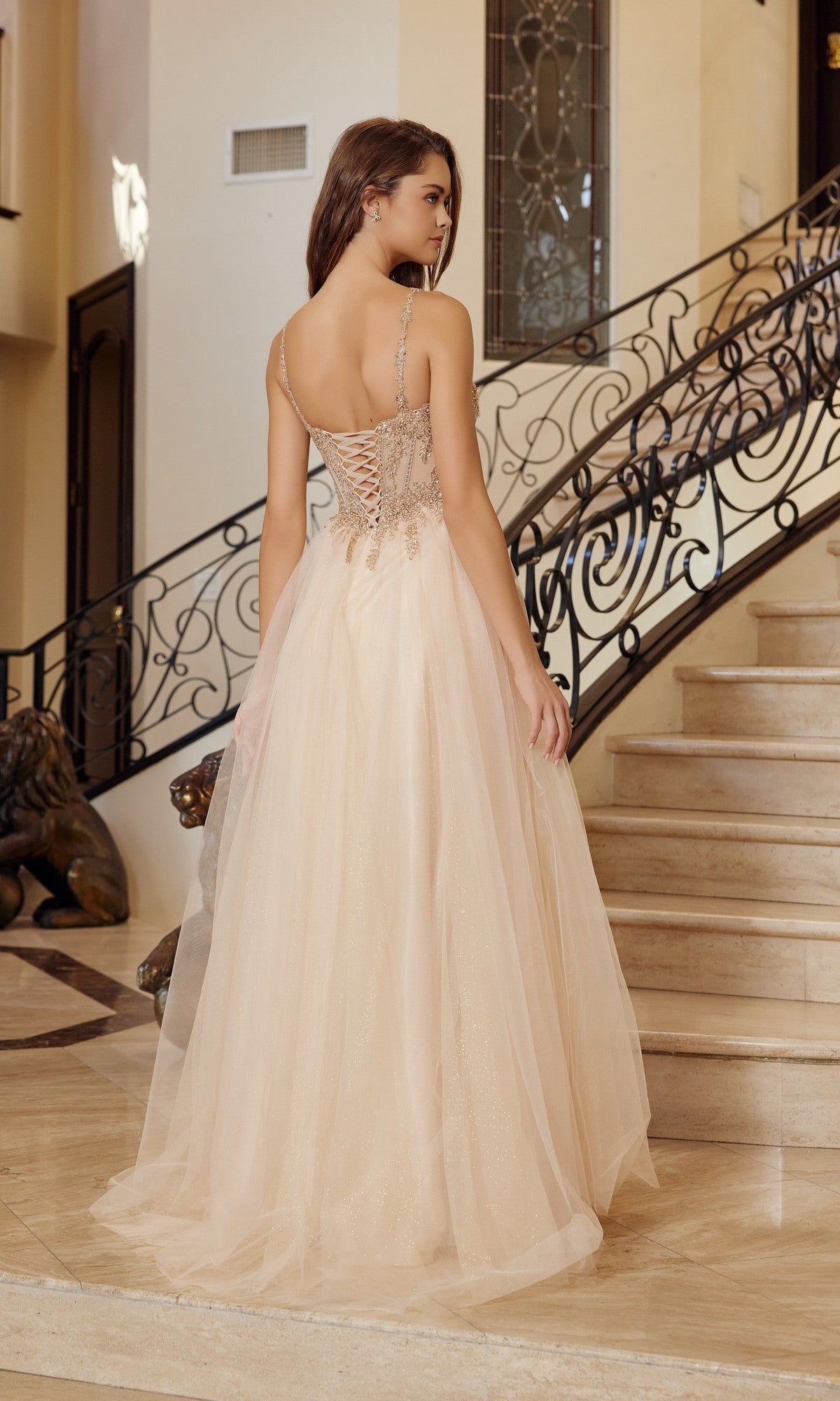 Nox Anabel Long Prom Dress f1726 - Image