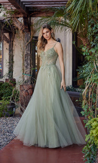 Nox Anabel Long Prom Dress f1726 - Image