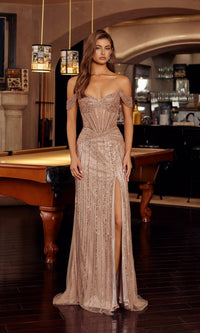 Nox Anabel Long Prom Dress f1728 - Image