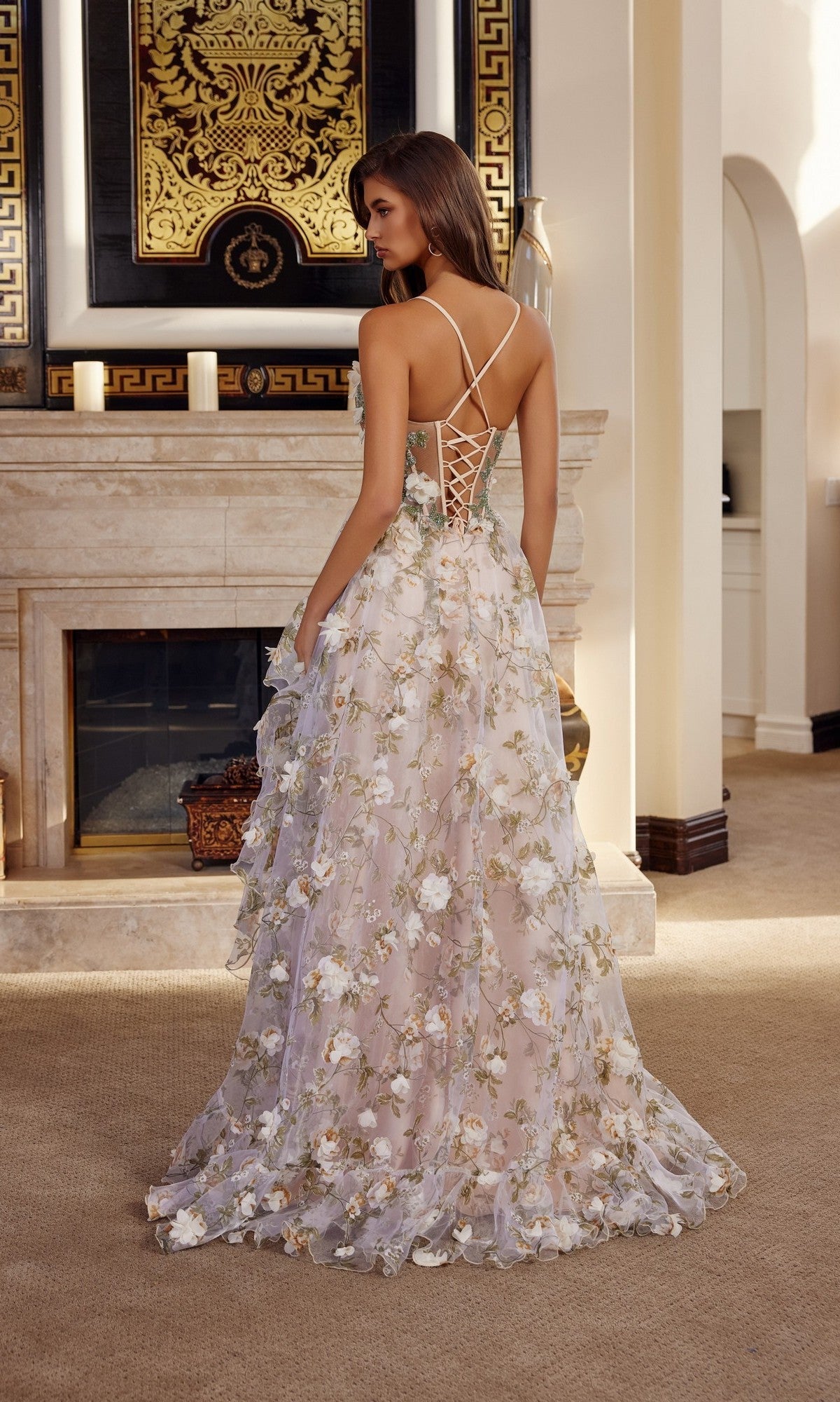 Nox Anabel Long Prom Dress g1783 - Image