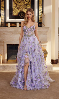 Lilac Nox Anabel Long Prom Dress g1783 - Image