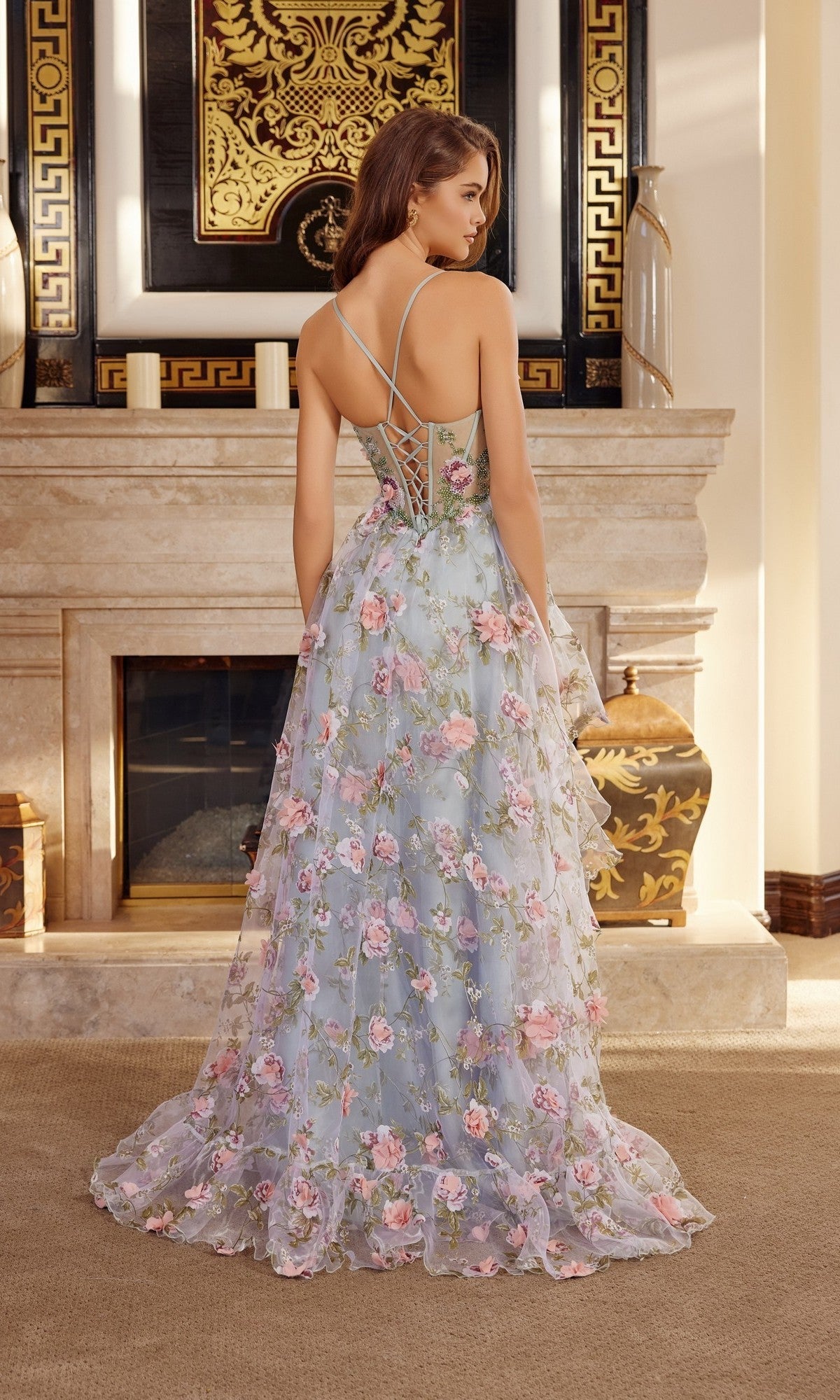 Nox Anabel Long Prom Dress g1783 - Image