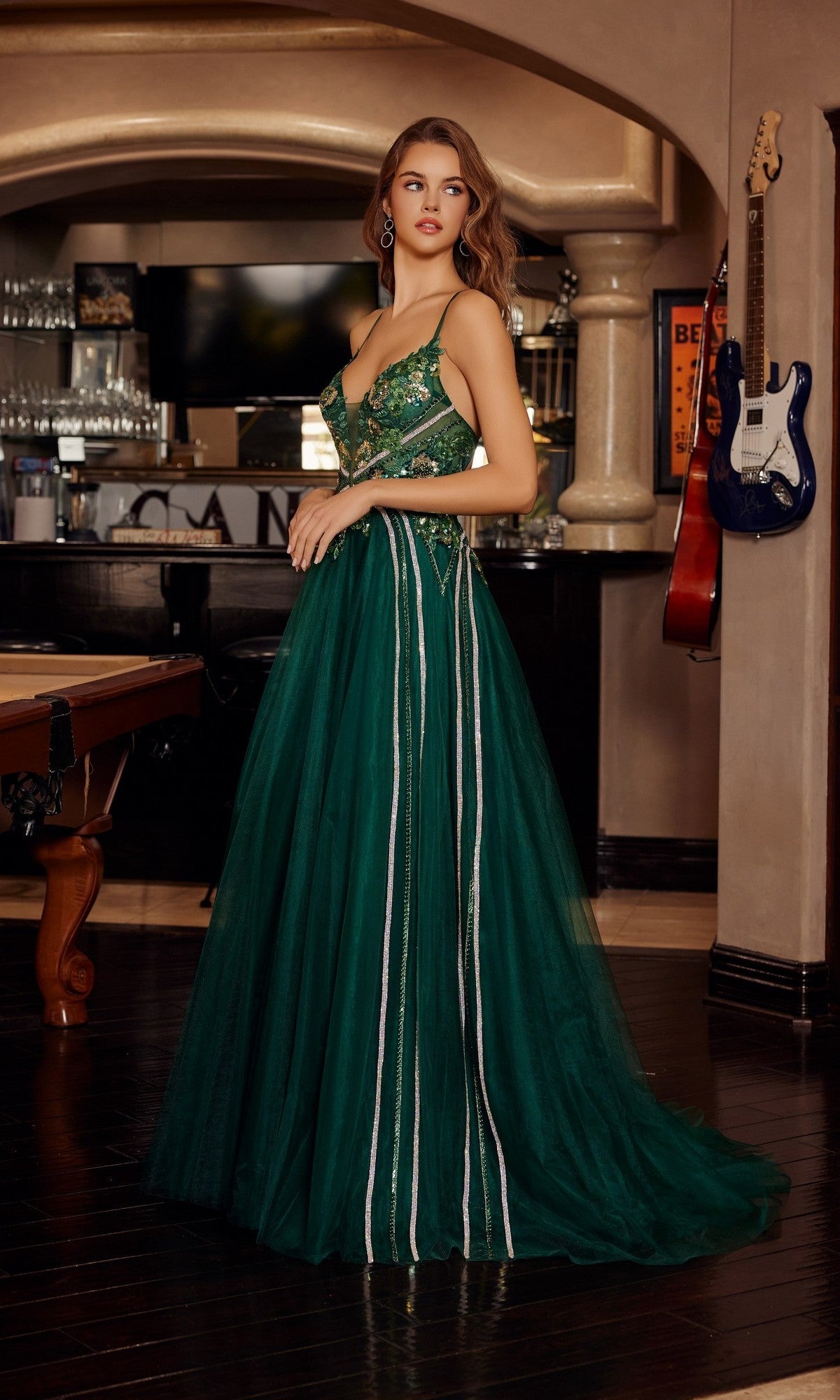 Nox Anabel Long Prom Dress g1795 - Image