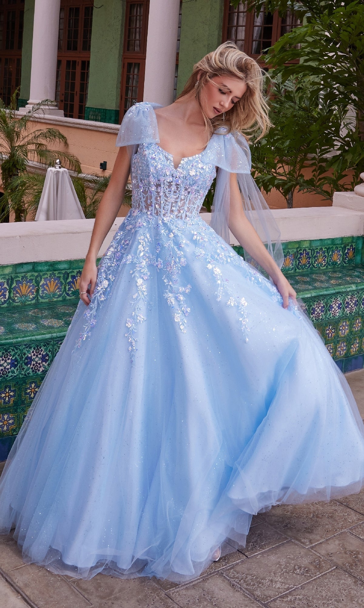 Blue Nox Anabel Long Prom Dress H1680