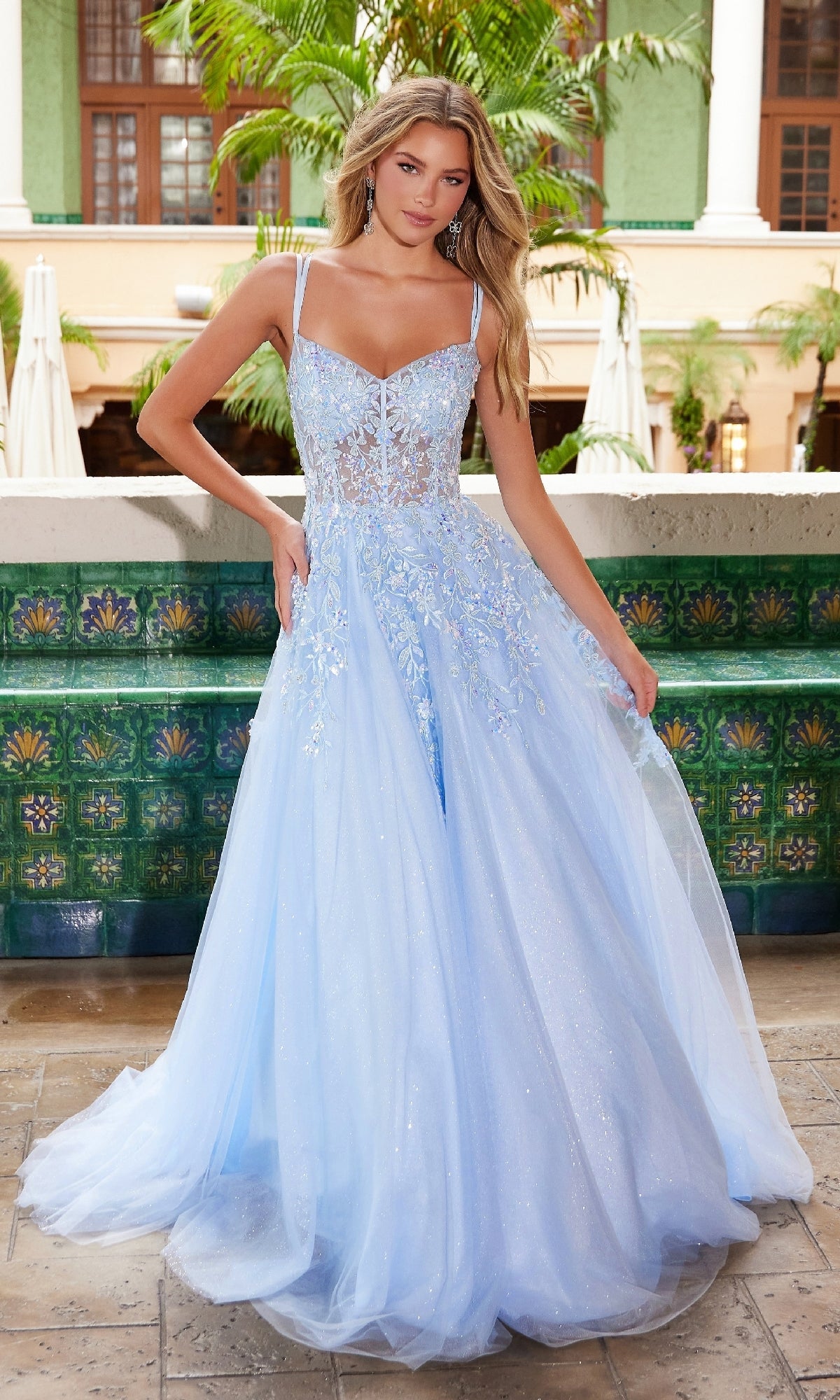 Blue Nox Anabel Long Prom Dress H1682
