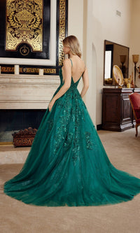 Nox Anabel Long Prom Dress h1880 - Image