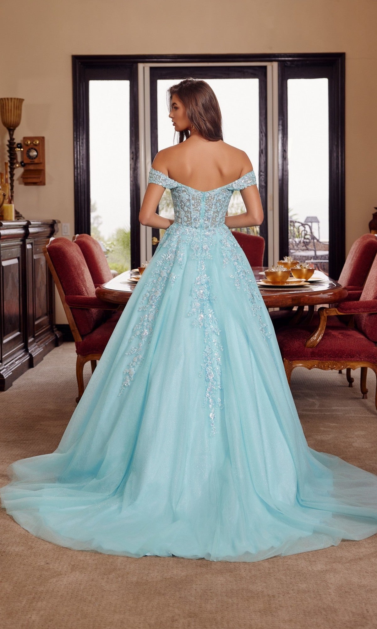 Long Prom Dress h1881 by Nox Anabel
