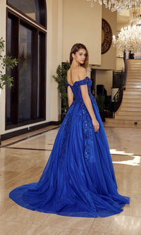 Nox Anabel Long Prom Dress h1881 - Image