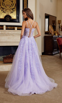 Nox Anabel Long Prom Dress h1882 - Image