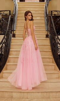 Nox Anabel Long Prom Dress h1882 - Image