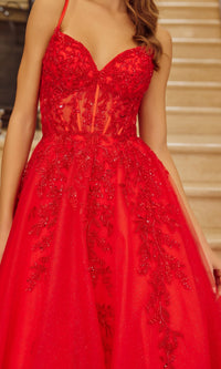 Nox Anabel Long Prom Dress h1883 - Image