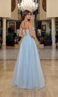 Nox Anabel Long Prom Dress h1886 - Image