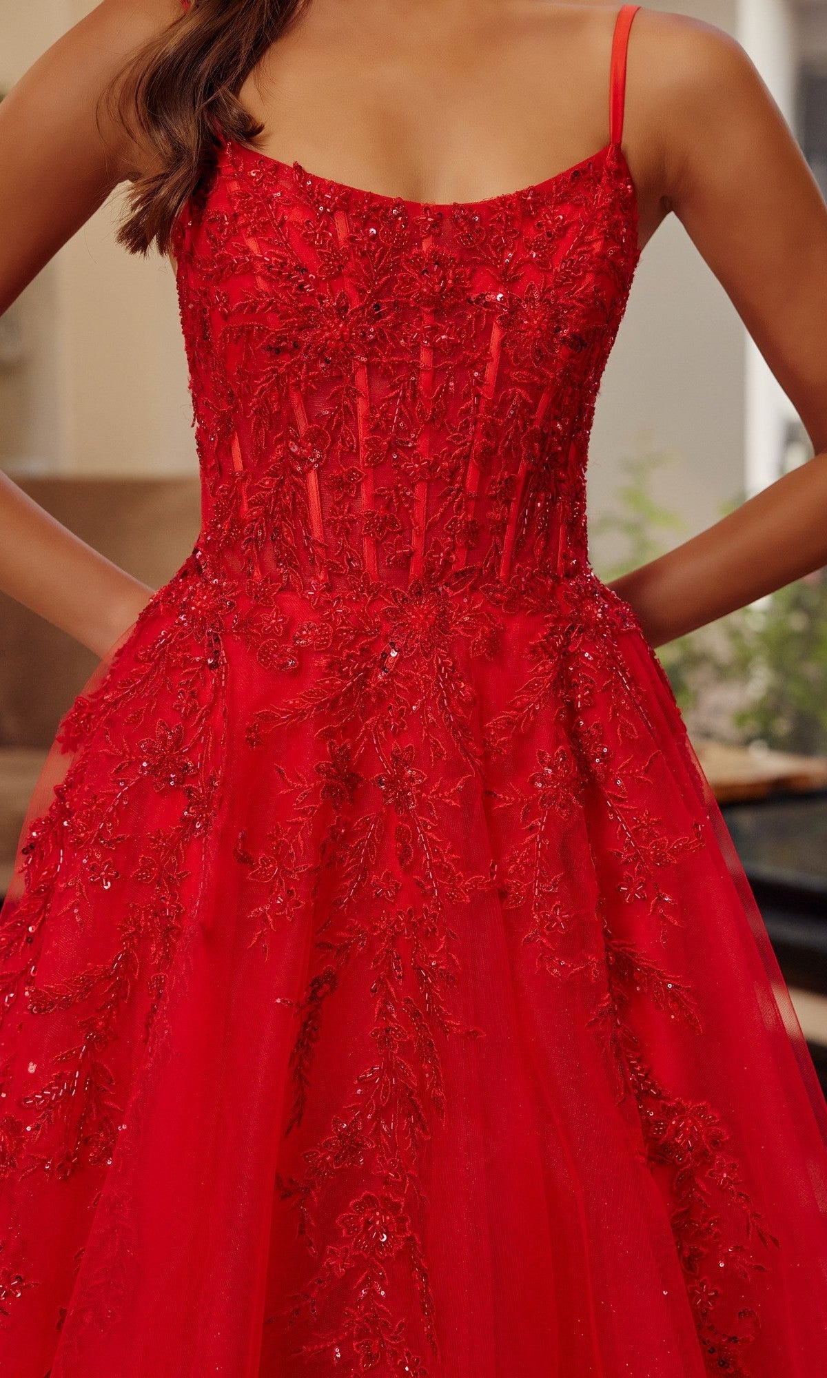 Nox Anabel Long Prom Dress h1886 - Image