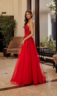Nox Anabel Long Prom Dress h1886 - Image