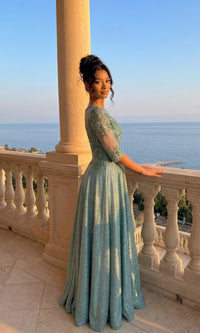 Chicas Long Mother of the Bride Dress J006