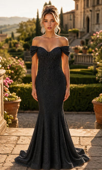 Black Chicas Long Formal Dress J066