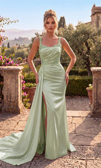 Chicas Long Formal Dress J092