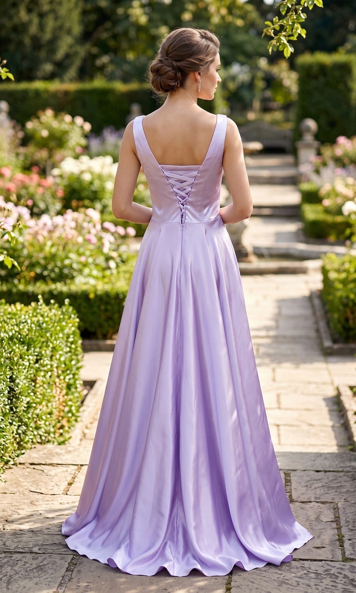Chicas Long Formal Dress J112