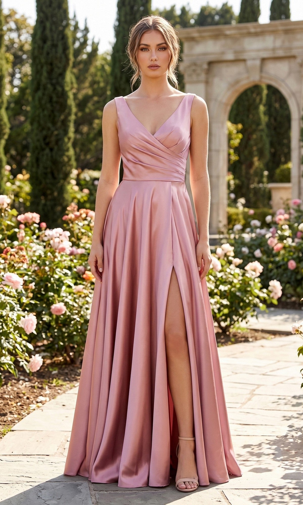 Chicas Long Formal Dress J112