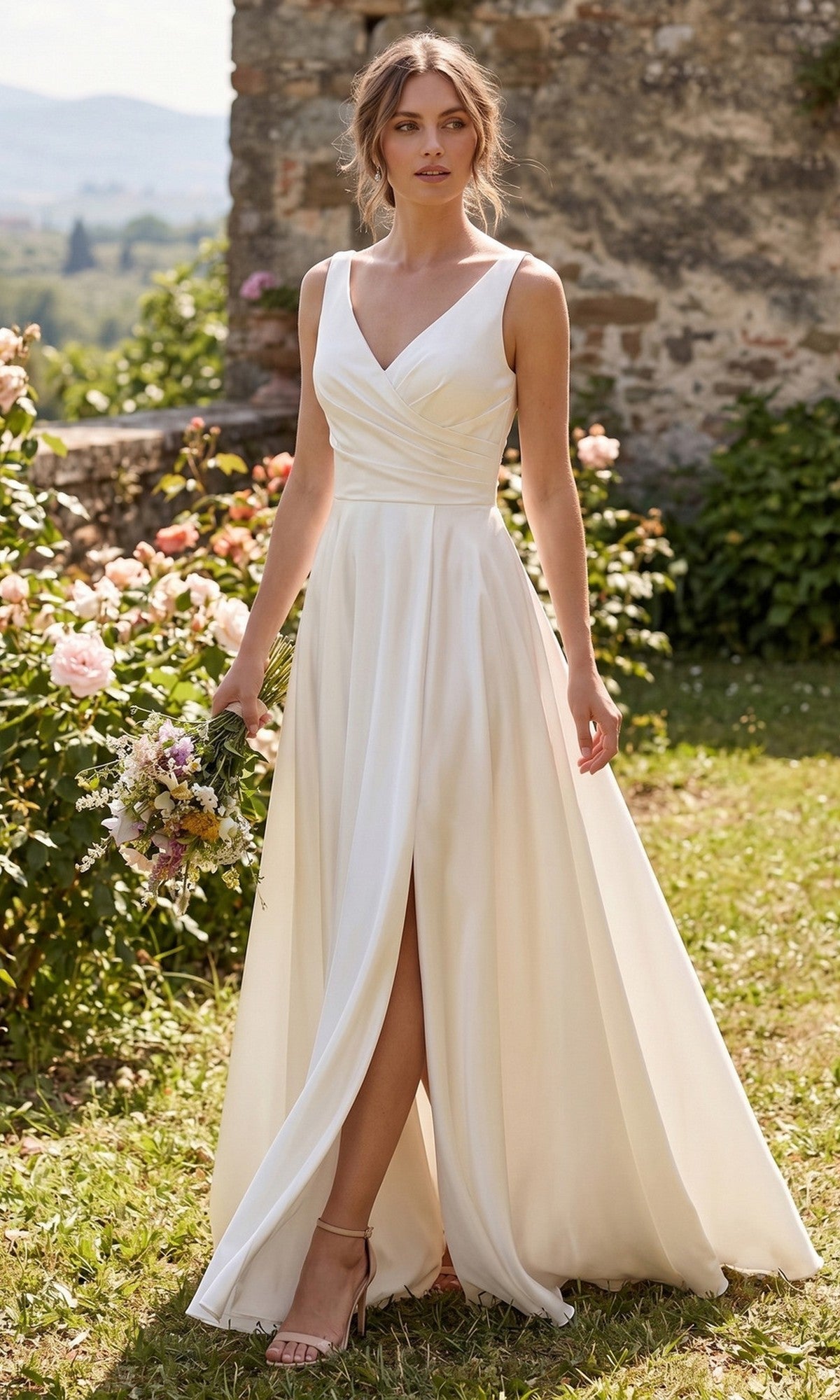 Chicas Long Formal Dress J112