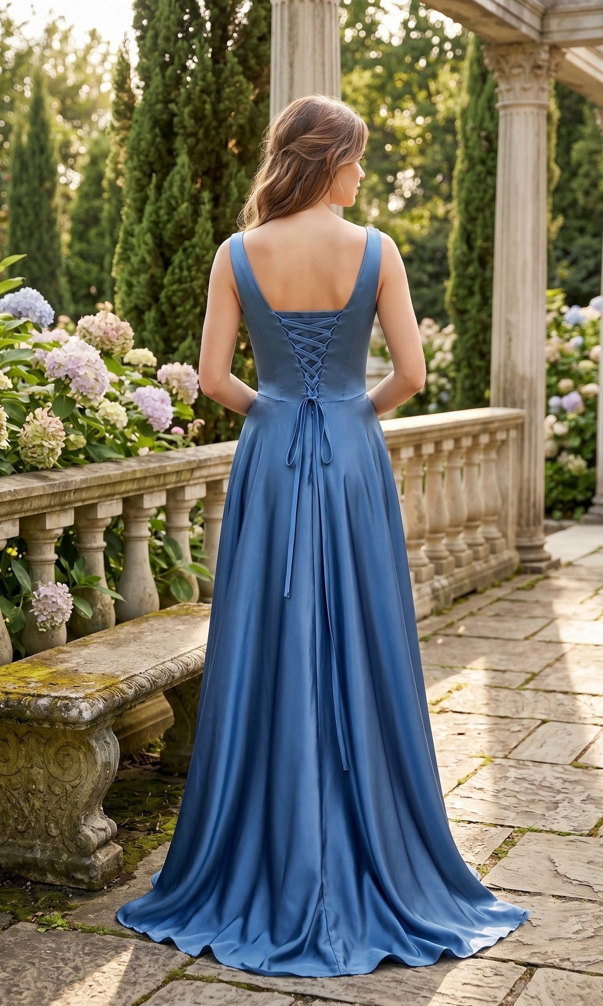 Chicas Long Formal Dress J112