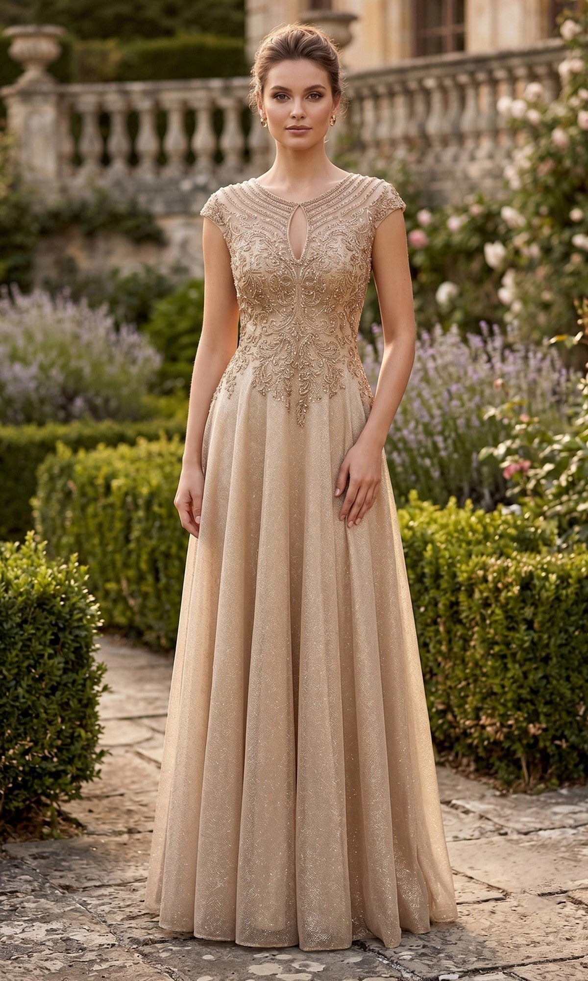 Chicas Long Mother of the Bride Dress J132