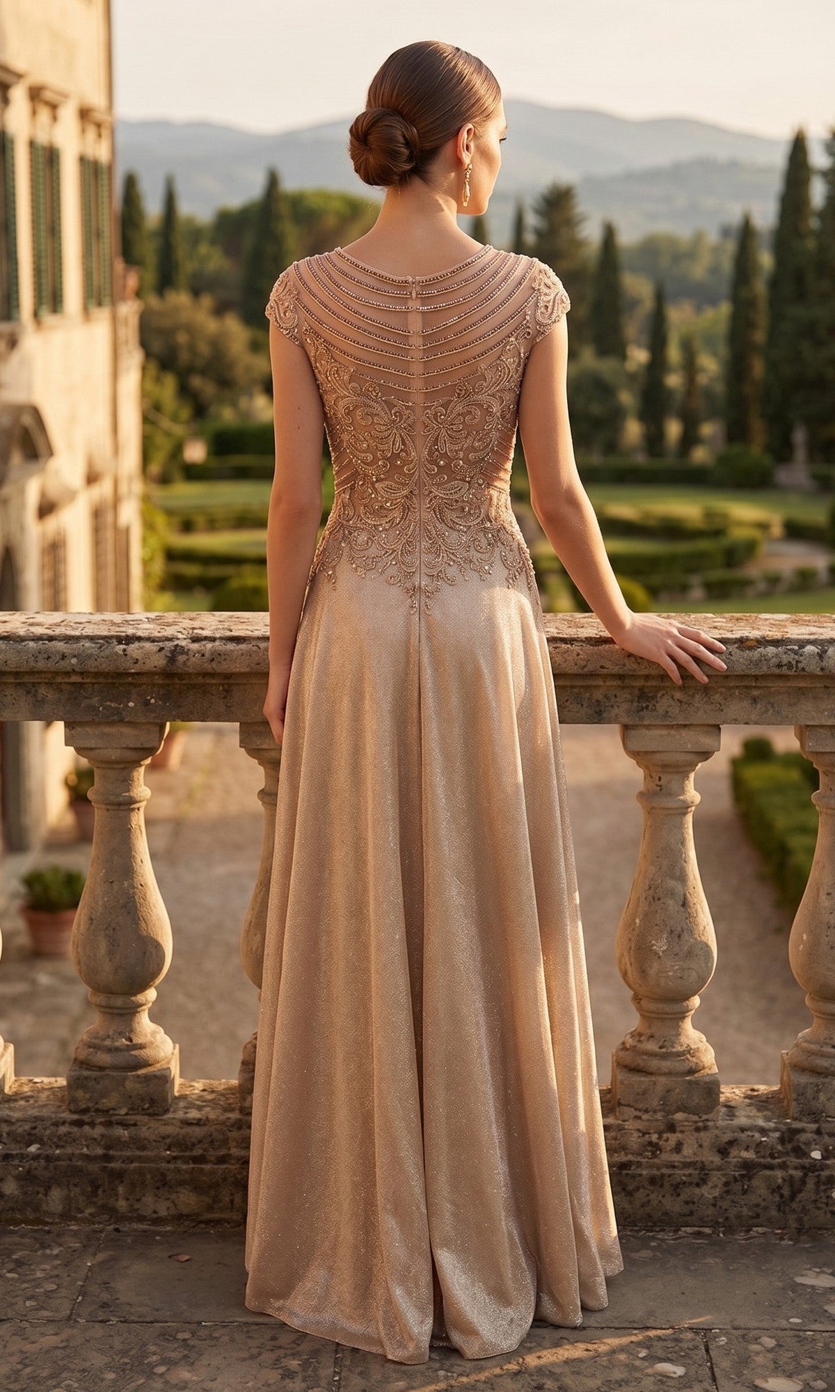 Chicas Long Mother of the Bride Dress J132