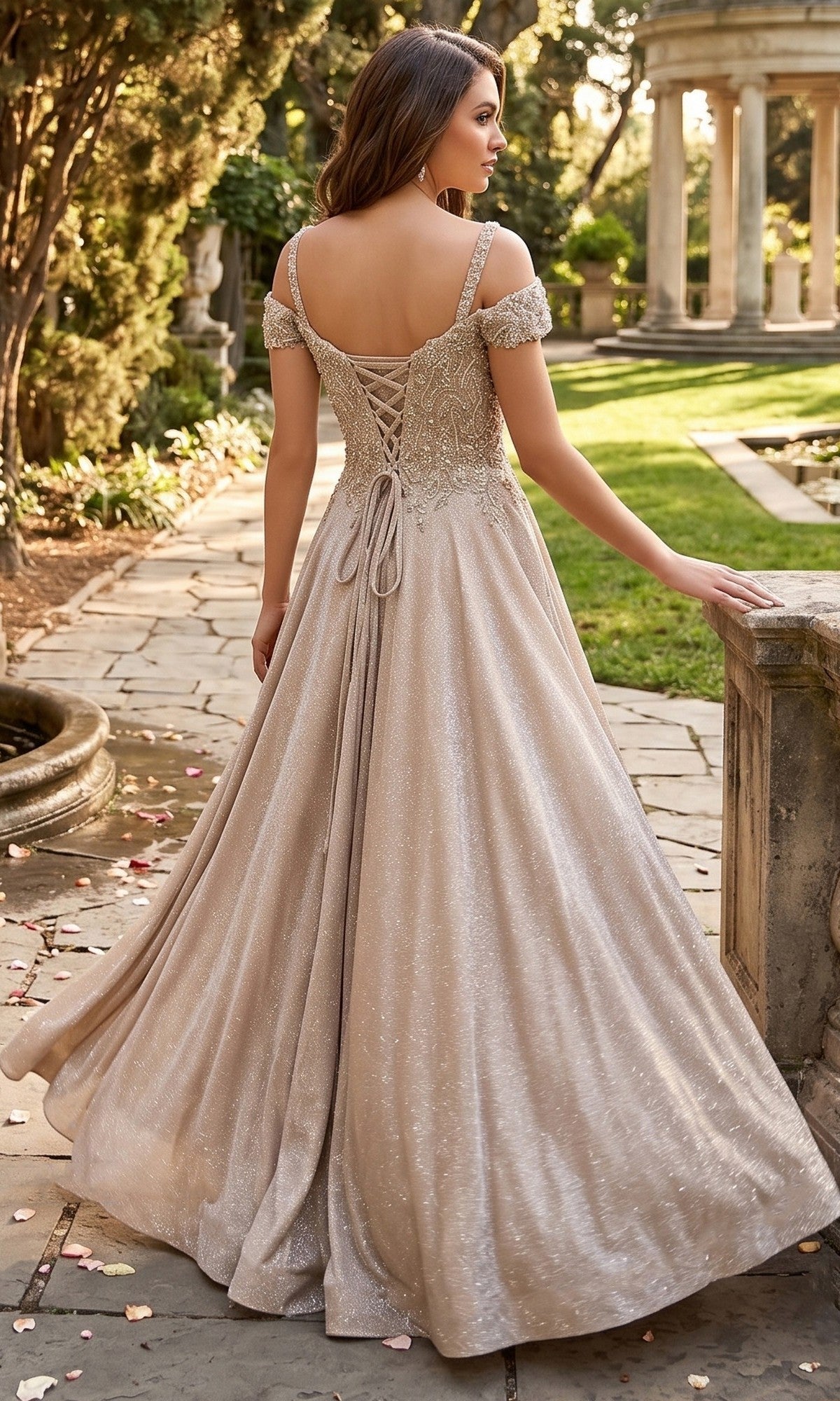 Chicas Long Mother of the Bride Dress J169