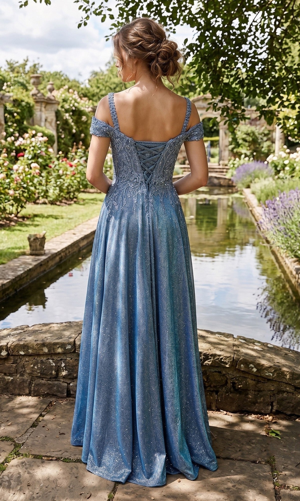 Chicas Long Mother of the Bride Dress J169
