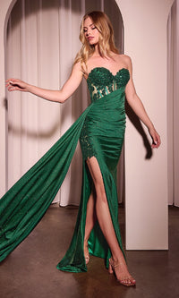Emerald Ladivine Long Formal Dress J875