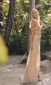 Champagne Juliet Long Formal Dress JT2471L