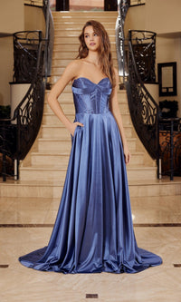 Nox Anabel Long Prom Dress k1735 - Image