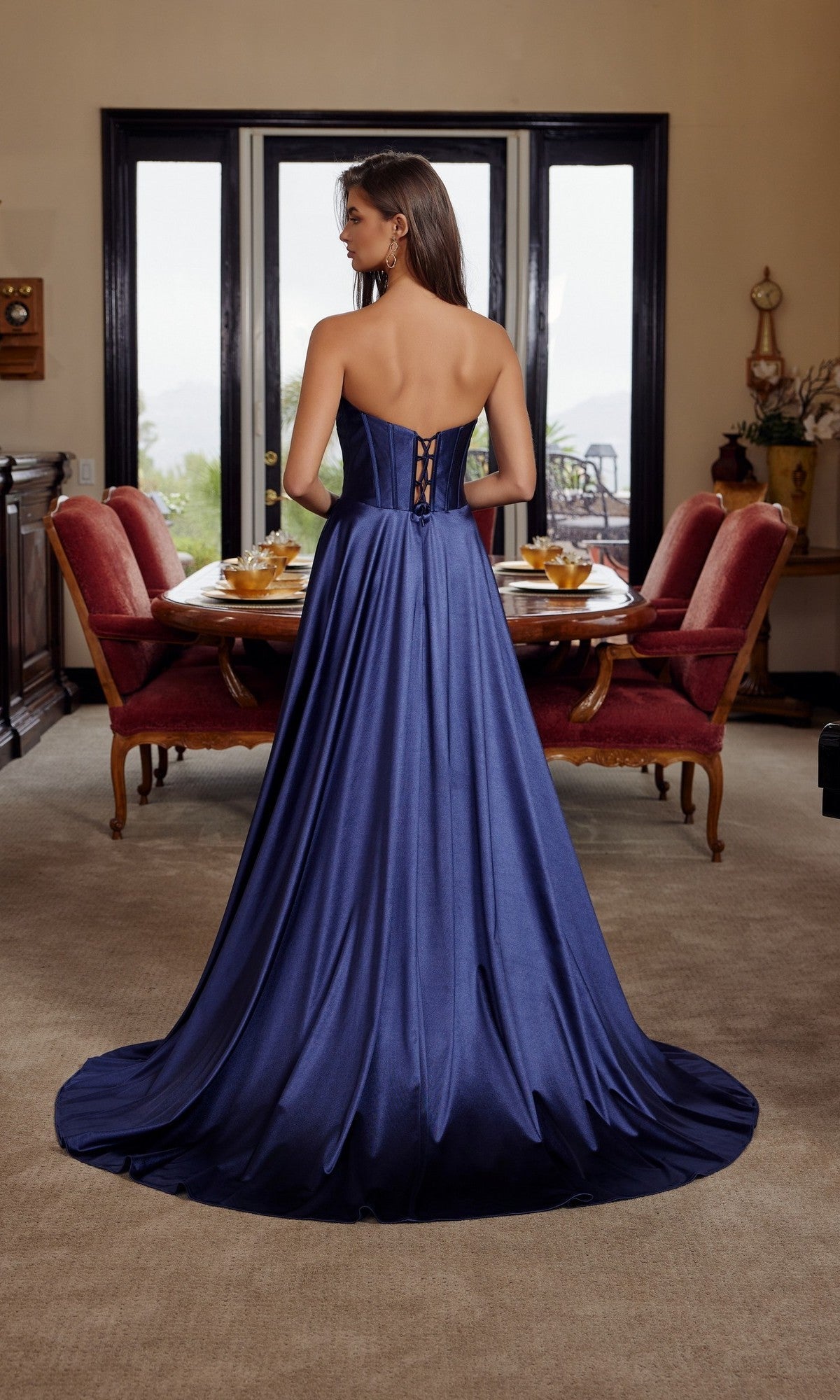 Nox Anabel Long Prom Dress k1735 - Image