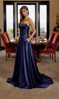Nox Anabel Long Prom Dress k1735 - Image