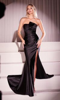 Black Ladivine Long Formal Dress KV1118
