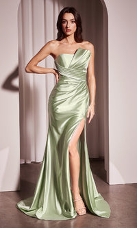 Sage Ladivine Long Formal Dress KV1118