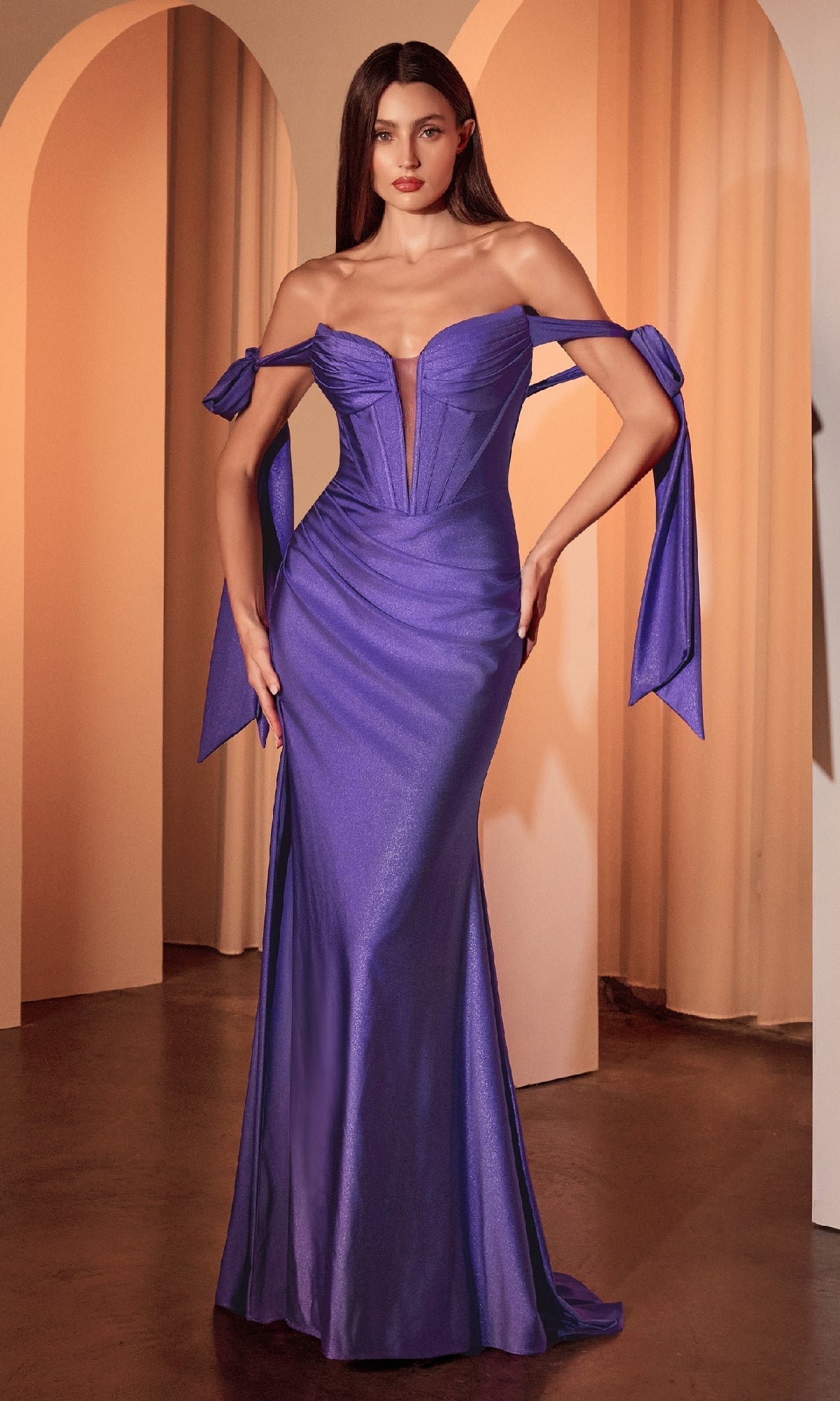 Long Formal Dress KV1120 by Ladivine Long Formal Dress KV1120 by Ladivine