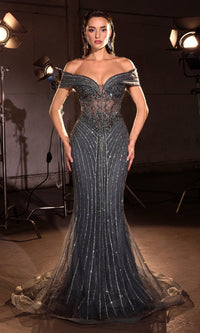 Ladivine Long Formal Dress KV1130 - Image