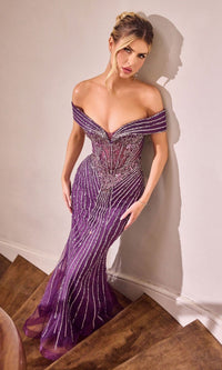 Ladivine Long Formal Dress KV1130 - Image