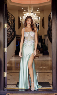 Nox Anabel Long Prom Dress m1755 - Image